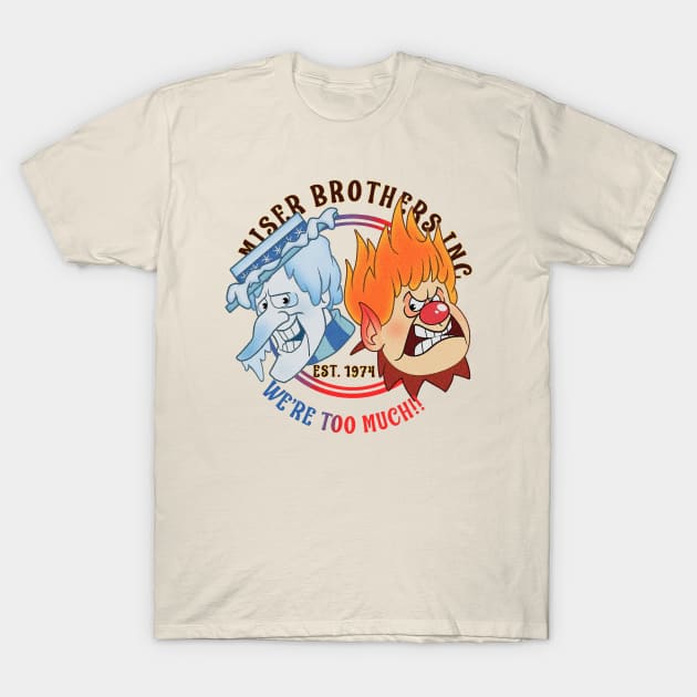 Miser Brothers <> Graphic Design T-Shirt by RajaSukses